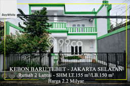 Rumah Strategis Minimalis Lb 150m2 di Tebet, Jakarta Selatan Rumah Strategis Minimalis Lb 150m2 di Tebet, Jakarta Selatan