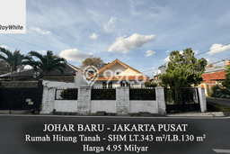 Rumah Mewah Dijual LT 343m2 di Senen, Jakarta Pusat Rumah Mewah Dijual LT 343m2 di Senen, Jakarta Pusat