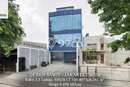 Kantor Bagus LT 105m2 LB 241m2 Dijual di Duren Sawit Jakarta Timur Kantor Bagus LT 105m2 LB 241m2 Dijual di Duren Sawit Jakarta Timur