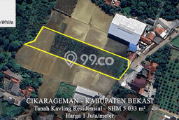 Tanah Siap Bangun Dijual di Bekasi Punya Luas 5033m2 Tanah Siap Bangun Dijual di Bekasi Punya Luas 5033m2