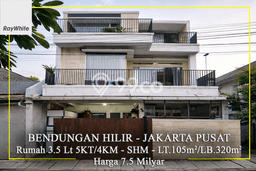 For Sale! Premium House LT 105m2 Desain Modern di Bendungan Hilir For Sale! Premium House LT 105m2 Desain Modern di Bendungan Hilir