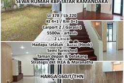 Rumah sewa siap pakai 4 KT di Kota Baru Parahyangan, Bandung Rumah sewa siap pakai 4 KT di Kota Baru Parahyangan, Bandung