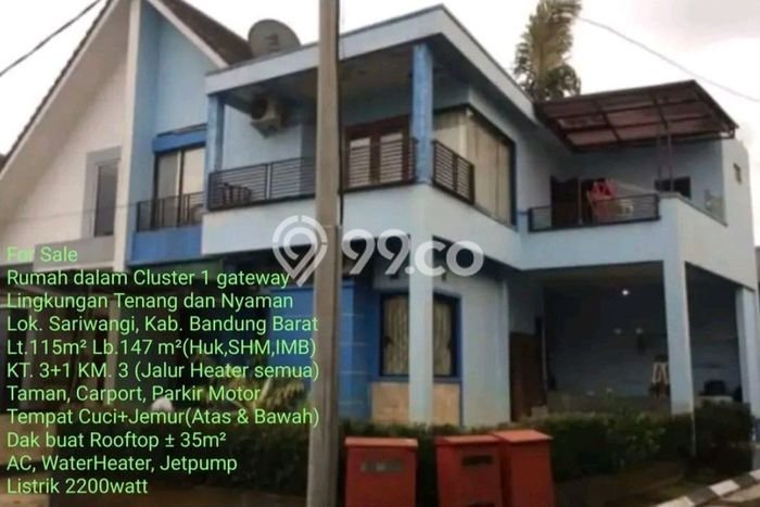 Rumah Minimalis 4 KT di Sariwangi Bandung Rumah Minimalis 4 KT di Sariwangi Bandung