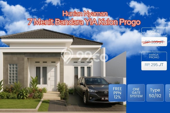Dijual Rumah Murah di Wates Kulon Progo Harga Rp 295 Juta LT 92m2 Dijual Rumah Murah di Wates Kulon Progo Harga Rp 295 Juta LT 92m2