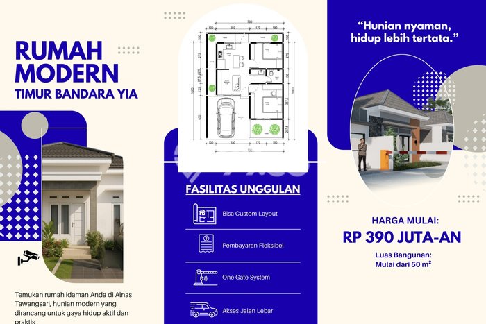 Rumah Minimalis Dijual di Wates 2 Kamar dengan Luas Tanah 99m2 Rumah Minimalis Dijual di Wates 2 Kamar dengan Luas Tanah 99m2