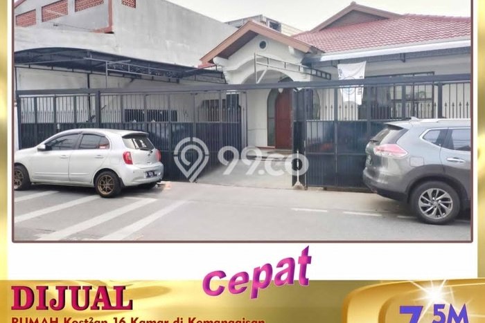 Unit Kost Dijual di Jakarta Barat Spesifikasi 16 Kamar Tidur dan Area Ramai Unit Kost Dijual di Jakarta Barat Spesifikasi 16 Kamar Tidur dan Area Ramai