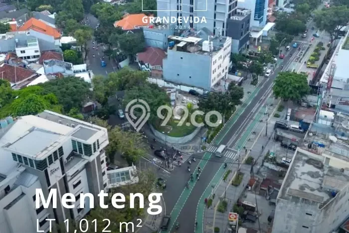 Tanah Dijual Lokasi Menteng, Jakarta Pusat Luas 1012m2 Legalitas Aman Tanah Dijual Lokasi Menteng, Jakarta Pusat Luas 1012m2 Legalitas Aman