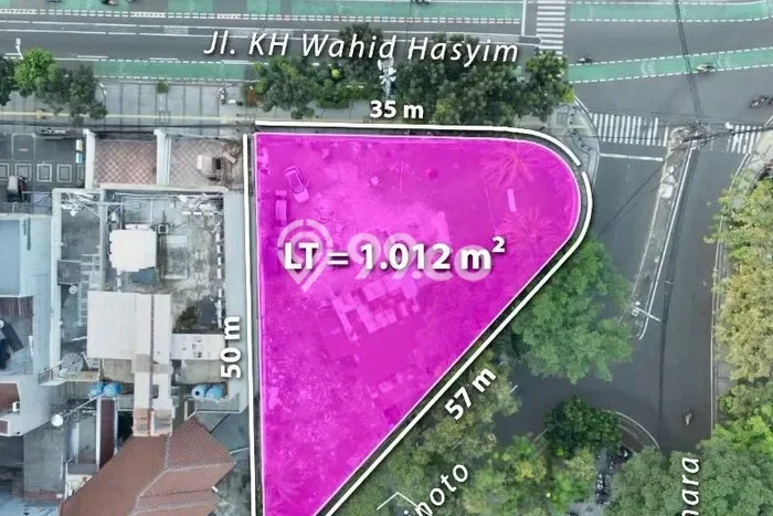 Tanah Dijual Lokasi Menteng, Jakarta Pusat Luas 1012m2 Legalitas Aman Tanah Dijual Lokasi Menteng, Jakarta Pusat Luas 1012m2 Legalitas Aman