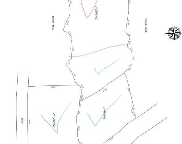 Untuk Disewa Tanah di Ubud Luas 68m2 SHM Untuk Disewa Tanah di Ubud Luas 68m2 SHM