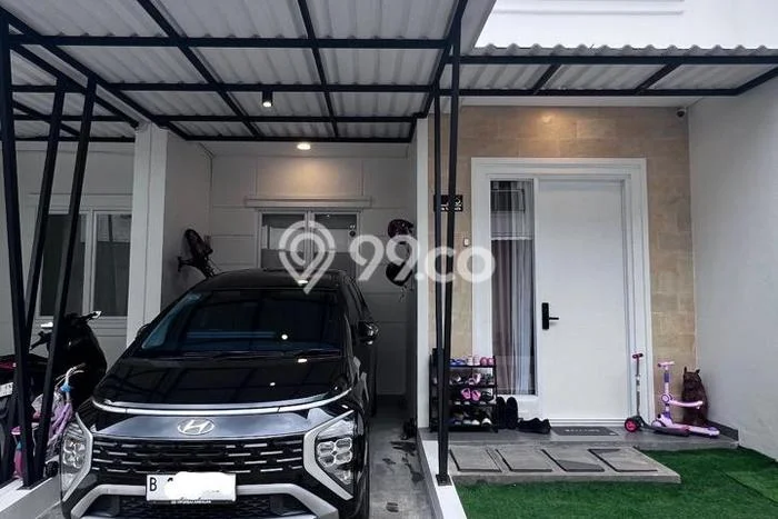 Rumah Modern 3 Kamar LT 60m2 di Serua Rumah Modern 3 Kamar LT 60m2 di Serua