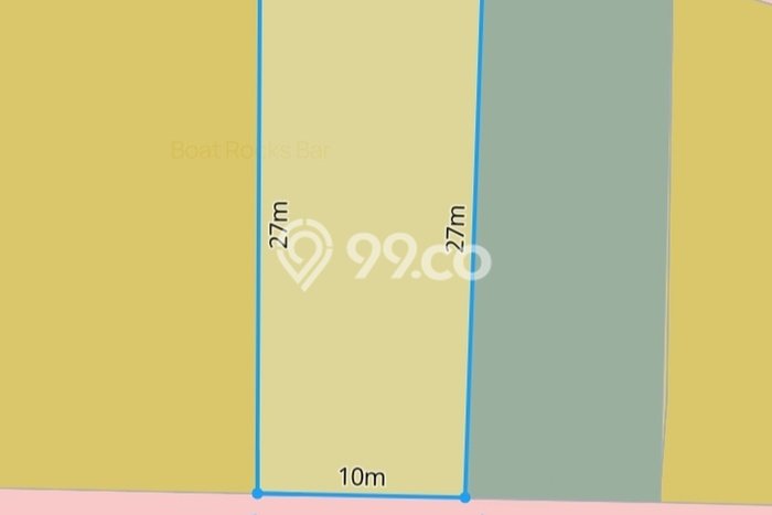 Dijual Tanah Kawasan Jimbaran, Luas 274m², Dekat Jimbaran, Badung, Badung Dijual Tanah Kawasan Jimbaran, Luas 274m², Dekat Jimbaran, Badung, Badung