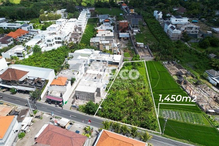 HOT DEAL! Tanah di Pererenan, Luas 1450m², Area Strategis HOT DEAL! Tanah di Pererenan, Luas 1450m², Area Strategis
