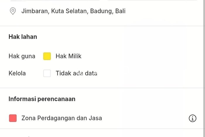Dijual Tanah Kawasan Jimbaran, Luas 274m², Dekat Jimbaran, Badung, Badung Dijual Tanah Kawasan Jimbaran, Luas 274m², Dekat Jimbaran, Badung, Badung