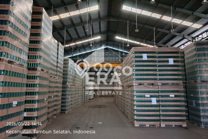 Unit Gudang Dijual di Tambun Selatan Bekasi Luas Bangunan 1155m2 Unit Gudang Dijual di Tambun Selatan Bekasi Luas Bangunan 1155m2