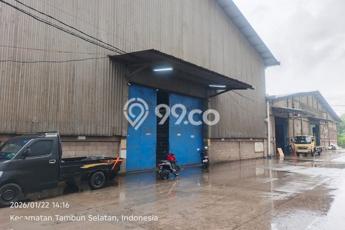 Unit Gudang Dijual di Tambun Selatan Bekasi Luas Bangunan 1155m2 Unit Gudang Dijual di Tambun Selatan Bekasi Luas Bangunan 1155m2