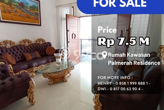 Hunian Eksklusif Dijual LT 206m2 di Palmerah, Jakarta Barat Hunian Eksklusif Dijual LT 206m2 di Palmerah, Jakarta Barat