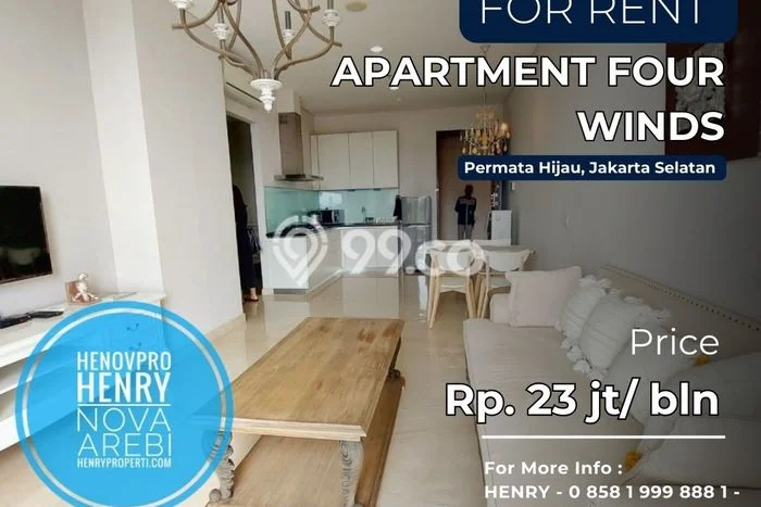 Disewakan Apartemen Ekonomis 2 KT di Permata Hijau Jakarta Selatan Disewakan Apartemen Ekonomis 2 KT di Permata Hijau Jakarta Selatan