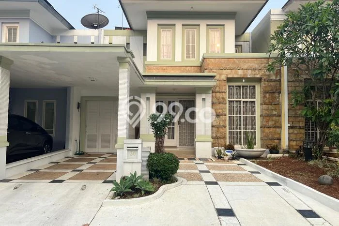 For Sale! Luxury House LT 180m2 Desain Elegan di Alam Sutera For Sale! Luxury House LT 180m2 Desain Elegan di Alam Sutera