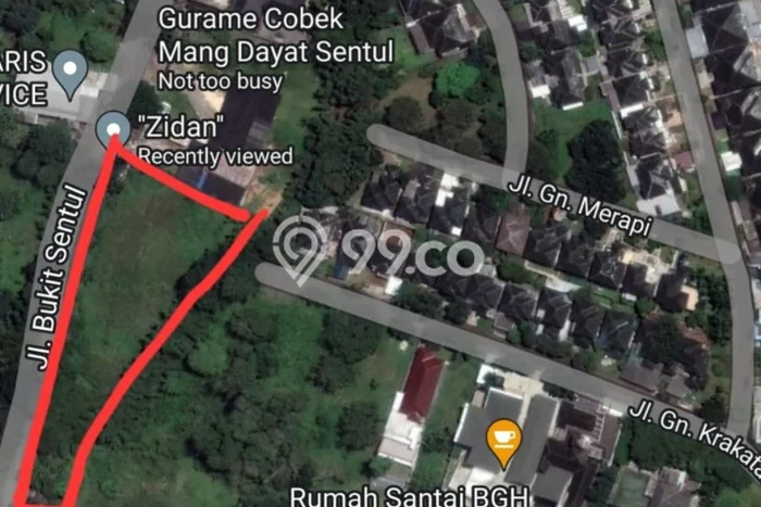Tanah Kavling Disewakan di Sentul City dengan Luas 2971m2 Tanah Kavling Disewakan di Sentul City dengan Luas 2971m2