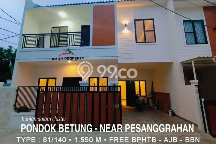 Rumah Baru Dlm Cluster Di Pesanggrahan,pondok Betung,bintaro Jaya Rumah Baru Dlm Cluster Di Pesanggrahan,pondok Betung,bintaro Jaya
