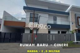 Rumah Baru Dalam Komplek One Gate Di Cinere,dekat Pondok Labu Rumah Baru Dalam Komplek One Gate Di Cinere,dekat Pondok Labu