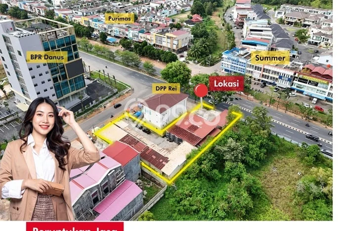 Dijual Komersial di Batam Kota Batam LT 1327m2 / LB 300m2 Dijual Komersial di Batam Kota Batam LT 1327m2 / LB 300m2