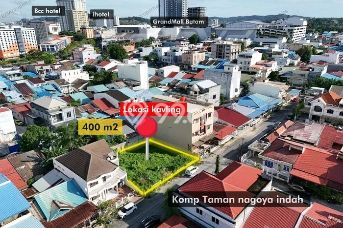 Untuk Dijual Tanah di Batam, Luas 400m2 - Untuk Dijual Tanah di Batam, Luas 400m2 -