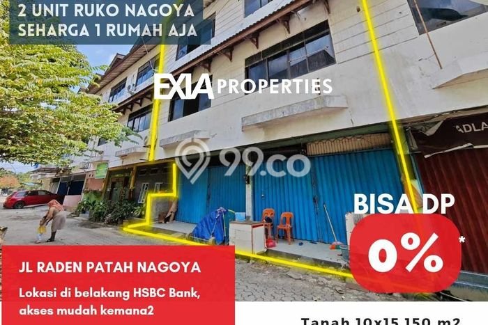2 Unit Ruko 3 Lantai Harga 1 Unit Nagoya Dekat Bank HSBC 2 Unit Ruko 3 Lantai Harga 1 Unit Nagoya Dekat Bank HSBC
