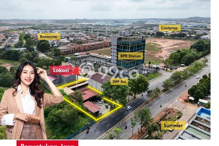 Dijual Komersial di Batam Kota Batam LT 1327m2 / LB 300m2 Dijual Komersial di Batam Kota Batam LT 1327m2 / LB 300m2