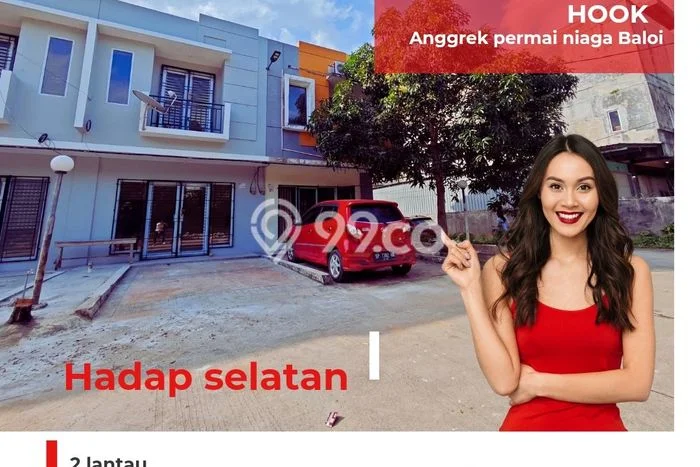 Rumah 2 Kamar Tidur Konsep Modern di Nagoya, Dekat Fasilitas Umum, Batam Rumah 2 Kamar Tidur Konsep Modern di Nagoya, Dekat Fasilitas Umum, Batam