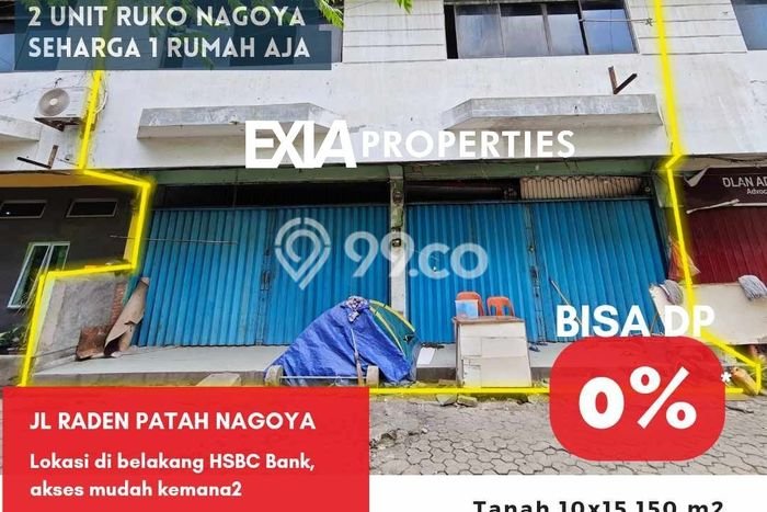 2 Unit Ruko 3 Lantai Harga 1 Unit Nagoya Dekat Bank HSBC 2 Unit Ruko 3 Lantai Harga 1 Unit Nagoya Dekat Bank HSBC