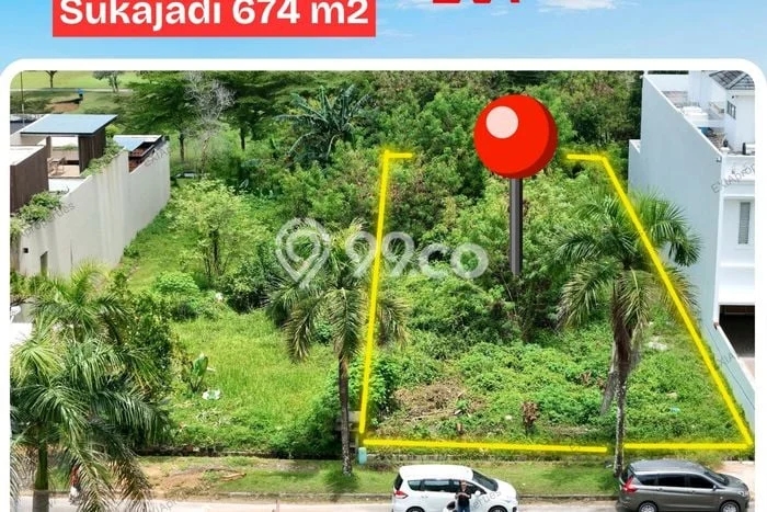 Tanah Dijual Lokasi Batam Kota, Batam Luas 674m2 Legalitas Aman Tanah Dijual Lokasi Batam Kota, Batam Luas 674m2 Legalitas Aman