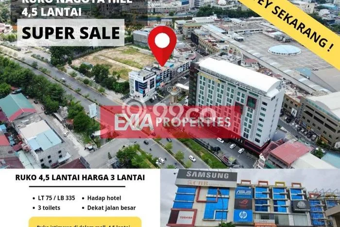 Ruko Dijual di Batam LT 75m2 & LB 335m2 Lokasi Terbaik! Ruko Dijual di Batam LT 75m2 & LB 335m2 Lokasi Terbaik!