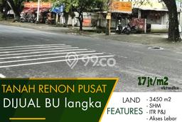 Lahan Dijual Lokasi Strategis di Denpasar dengan Luas 3450m2 Lahan Dijual Lokasi Strategis di Denpasar dengan Luas 3450m2