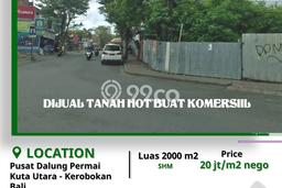 Tanah Dijual di Badung Seluas 2000m2 Strategis Tanah Dijual di Badung Seluas 2000m2 Strategis