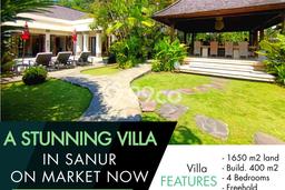 Hunian Elit LB 400m2 Siap Pakai Desain Elegan di Sanur, Denpasar Hunian Elit LB 400m2 Siap Pakai Desain Elegan di Sanur, Denpasar