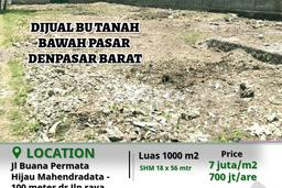 Tanah Kavling di Denpasar Barat Dijual dengan Luas 1000m2 Tanah Kavling di Denpasar Barat Dijual dengan Luas 1000m2