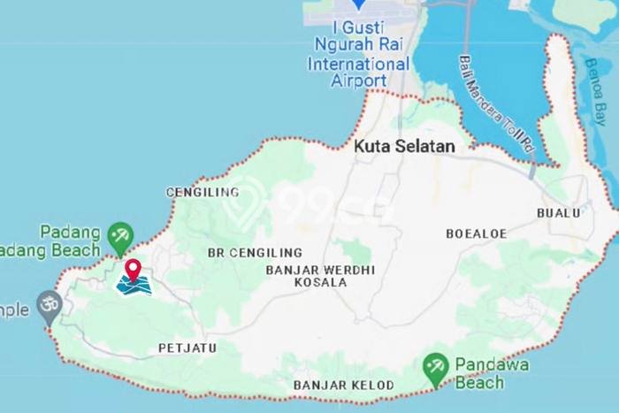 Tanah Disewa Strategis di Badung Luas 163m2 Tanah Disewa Strategis di Badung Luas 163m2
