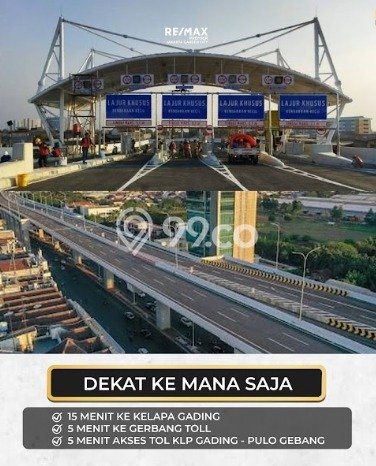 Rumah Modern 3 KT di Jakarta Garden City Jakarta Timur Unfurnished Rumah Modern 3 KT di Jakarta Garden City Jakarta Timur Unfurnished