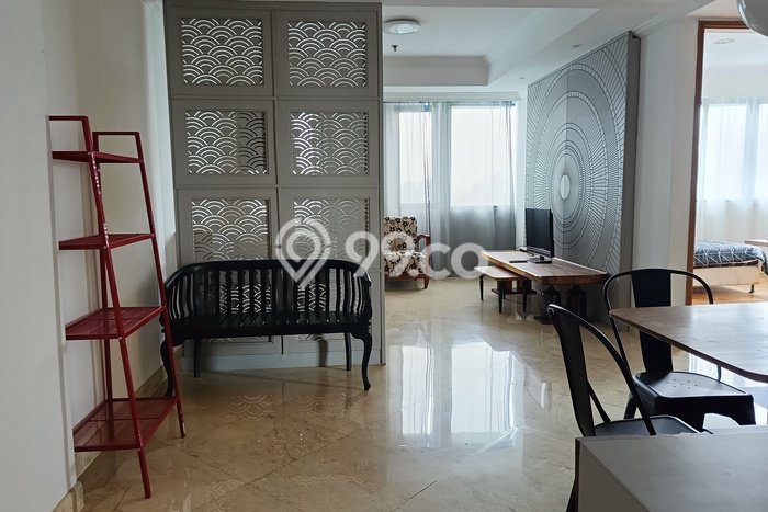 Apartemen Sewa 2 Kamar Murah Siap Huni di Jakarta Pusat, Luas 101m2 Apartemen Sewa 2 Kamar Murah Siap Huni di Jakarta Pusat, Luas 101m2
