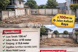Tanah Dijual Area Strategis di Kalisari Jakarta Timur 136m2 Tanah Dijual Area Strategis di Kalisari Jakarta Timur 136m2