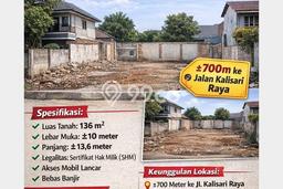 Dijual Tanah Lokasi Cijantung, Jakarta Timur Seluas 136m2 Dijual Tanah Lokasi Cijantung, Jakarta Timur Seluas 136m2