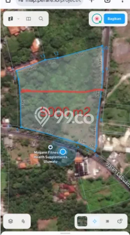 Untuk Disewa Tanah di Ungasan Badung Seluas 9000m2 Untuk Disewa Tanah di Ungasan Badung Seluas 9000m2