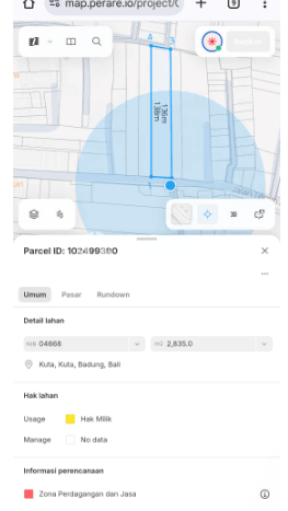 Lahan Investasi Lokasi Kuta Badung SHM Lahan Investasi Lokasi Kuta Badung SHM