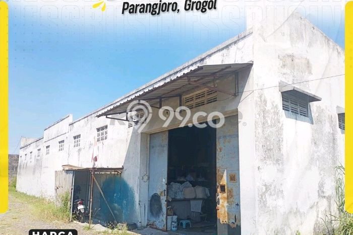 LOKASI PREMIUM! Gudang Kawasan Sukoharjo, Luas 340m², Jalan Utama, Kawasan Bisnis LOKASI PREMIUM! Gudang Kawasan Sukoharjo, Luas 340m², Jalan Utama, Kawasan Bisnis