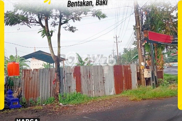 Kavling Tanah di Baki Dijual Luas 2857m2 Legalitas SHM Kavling Tanah di Baki Dijual Luas 2857m2 Legalitas SHM