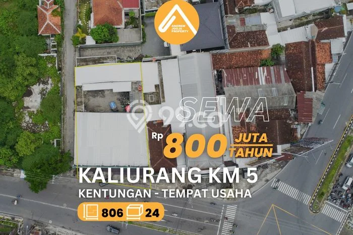 Ruko Komersial Disewakan di Depok Sleman Luas 500m2 Ruko Komersial Disewakan di Depok Sleman Luas 500m2