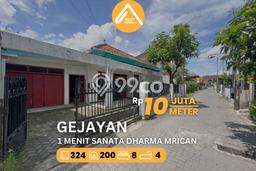 Untuk Dijual Tanah di Yogyakarta, Luas 324m2 SHM Untuk Dijual Tanah di Yogyakarta, Luas 324m2 SHM
