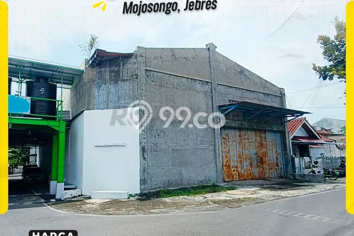 Unit Gudang Paling Strategis di Jebres Solo dengan LB 400m2 Unit Gudang Paling Strategis di Jebres Solo dengan LB 400m2