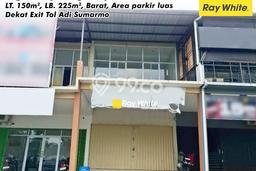 Disewakan Ruko komersial di Ngemplak luas bangunan 225m2 Disewakan Ruko komersial di Ngemplak luas bangunan 225m2